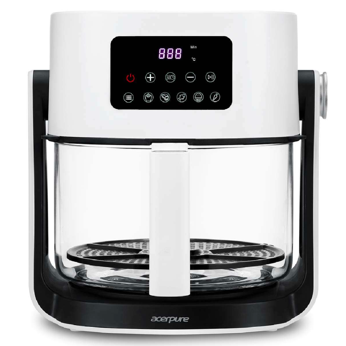 Acer KF754-7AB Acerpure Chef 二合一翻轉空氣炸鍋 (岩鹽白)